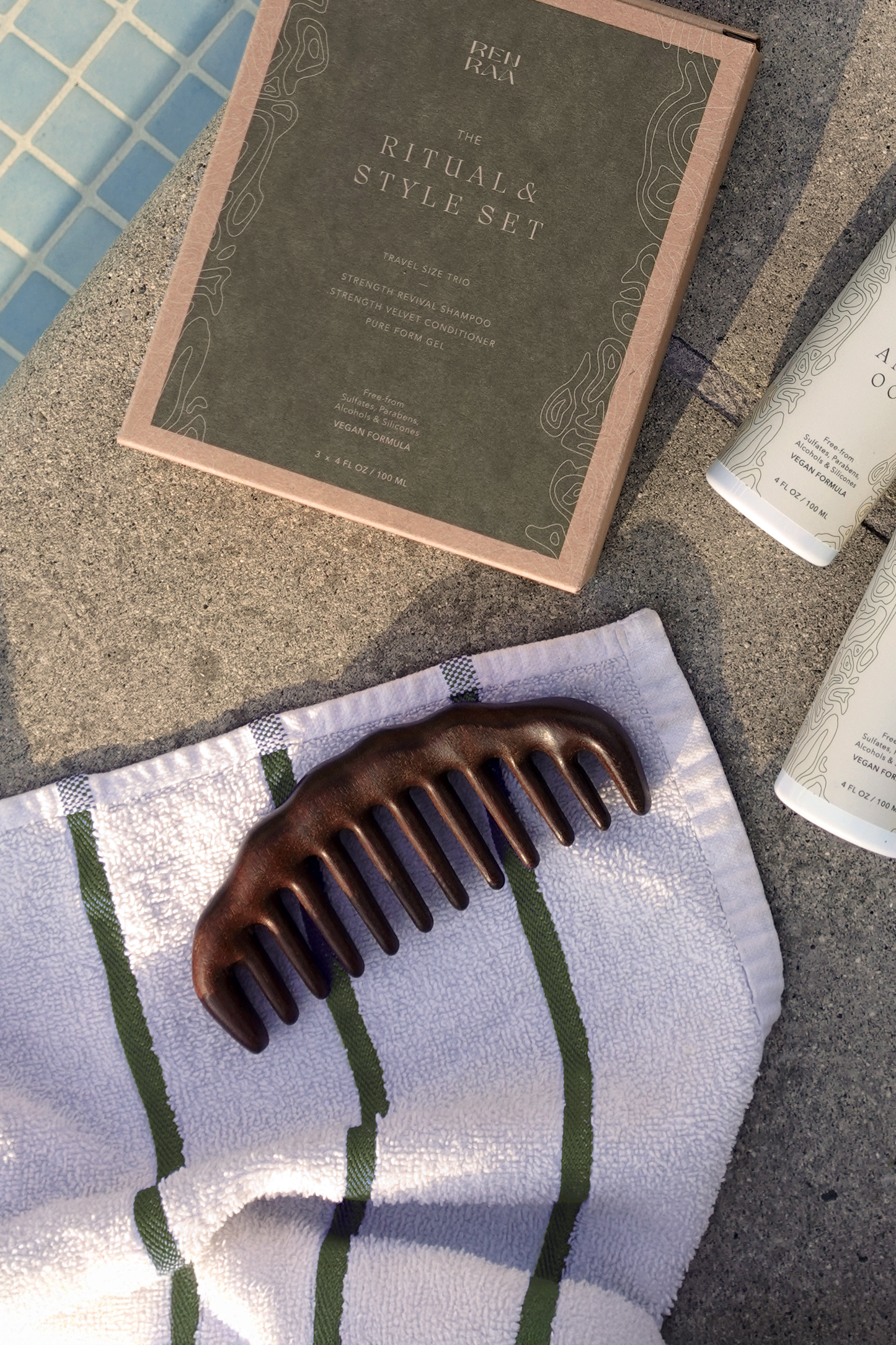 Sandalwood Wide Tooth Comb