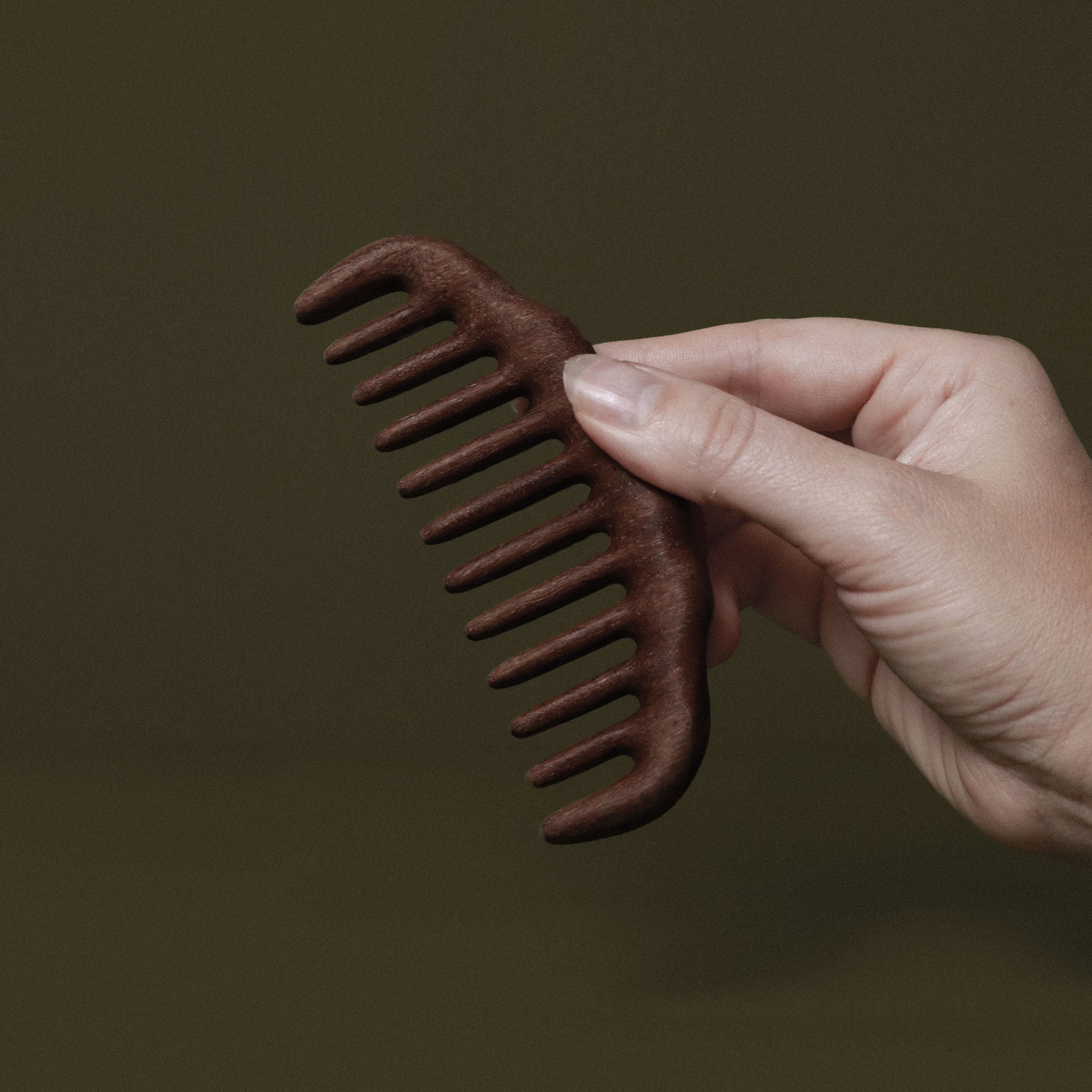 Sandalwood Wide Tooth Comb