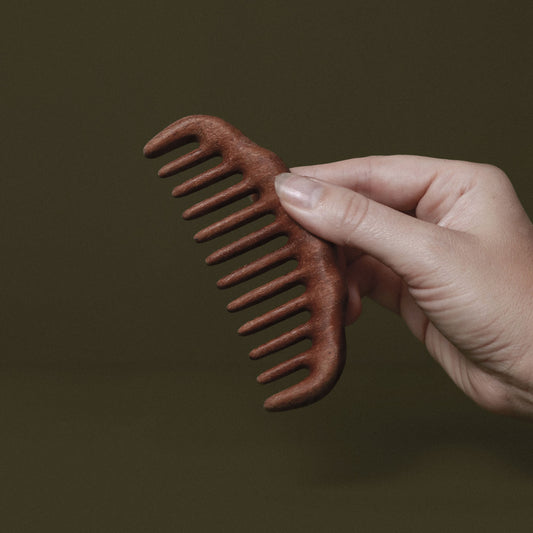 Sandalwood Wide Tooth Comb